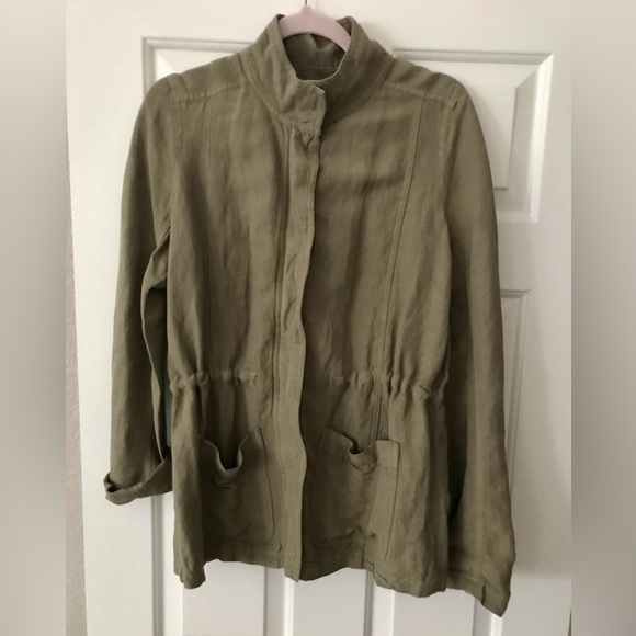 Army Green Utility Jacket - Picture 5 of 6